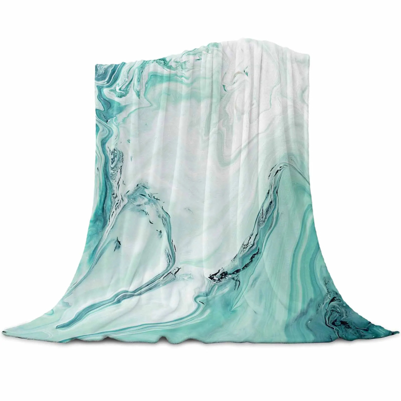 Marmurinis užtiesalas, abstraktus marmuro tekstūros flanelinis užtiesalas sofai, suoliukui, lovai dekoruoti