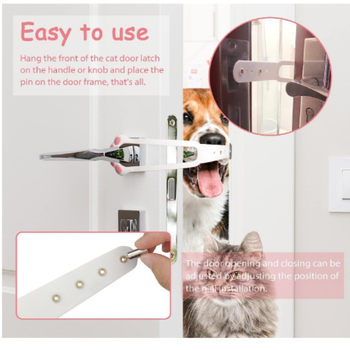 Μοντέλα έκρηξης Amazon Βάση πόρτας γάτας Latc Βάση πόρτας γάτας Κλειδαριά μανδάλου