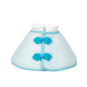 Διασυνοριακό κολάρο ελισαβετιανού στυλ για κατοικίδια, πτυσσόμενο, κινέζικου τύπου, μαλακό κολάρο που δεν δαγκώνει και δεν γλείφει, αναπνεύσιμο για κατοικίδια