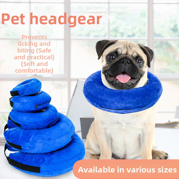 Elizabeth ogrlica za pse ogrlica za pse PVC napuhavajuća ogrlica za kućne ljubimce ogrlica protiv ugriza protiv ogrebotina protiv lizanja ljepota 6