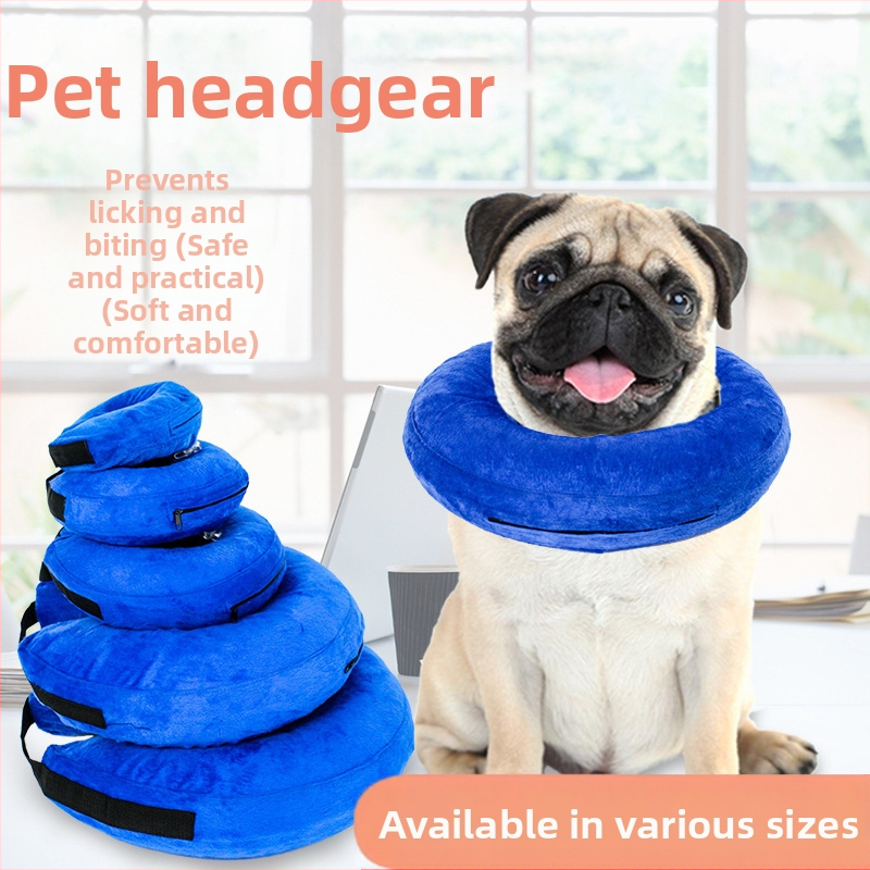 Elizabeth ogrlica za pse ogrlica za pse PVC napuhavajuća ogrlica za kućne ljubimce ogrlica protiv ugriza protiv ogrebotina protiv lizanja ljepota 6