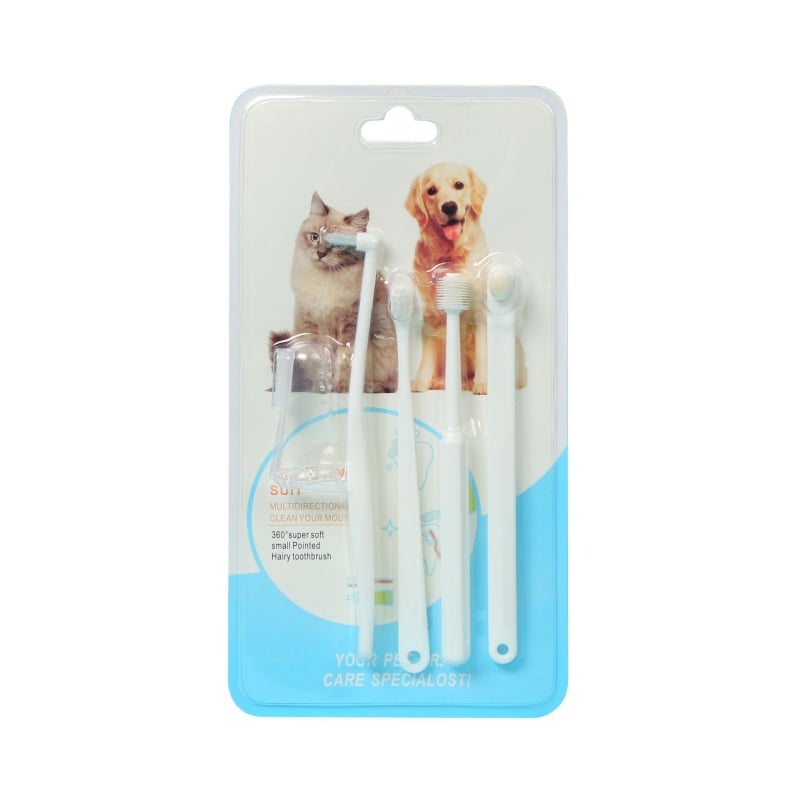 Καθαρισμός δοντιών γάτας για διασυνοριακούς σκοπούς, Σετ δακτύλων καθαρισμού δοντιών κατοικίδιων, Σετ οδοντόβουρτσας, Βούρτσισμα σκύλου, Οδοντόβουρτσα για την κακοσμία του στόματος, Οδοντόβουρτσα για τον καθαρισμό οδοντικής πέτρας
