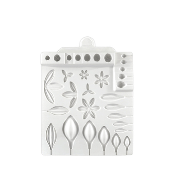 Nauja žiedlapių silikoninė formelė, mėsingų augalų torto dekoravimas, apverčiama cukraus formelė, šokolado formelė, „pasidaryk pats“ kepimo įrankiai