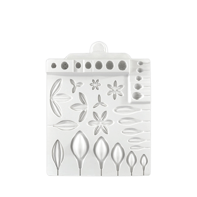 Nauja žiedlapių silikoninė formelė, mėsingų augalų torto dekoravimas, apverčiama cukraus formelė, šokolado formelė, „pasidaryk pats“ kepimo įrankiai