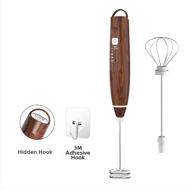 Naujas pieno plakiklis kavos plakiklis buitinis elektrinis pieno plakiklis pieno maišytuvas rankinis kiaušinių plakiklis pieno plakiklis