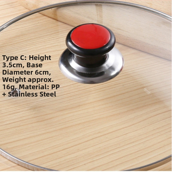 Puodo dangčio rankena, nerūdijančio plieno universalus puodo dangtelis, apsaugantis nuo nudegimų, puodo dangčio mygtukas, stiklinis puodo dangčio priedas, puodo dangčio viršus, karoliukas, puodo kauliukai