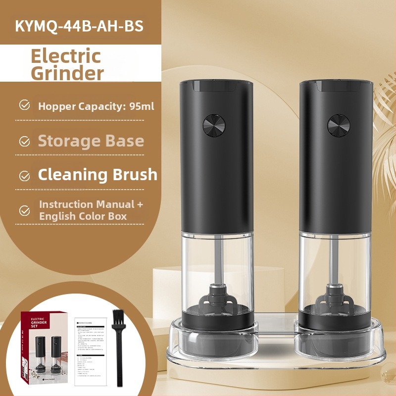 Производителите на Yuole могат да добавят LOGO кухненски артефакт трансгранична тенджера за готвене от неръждаема стомана с черен пипер, електрическа мелачка за пипер