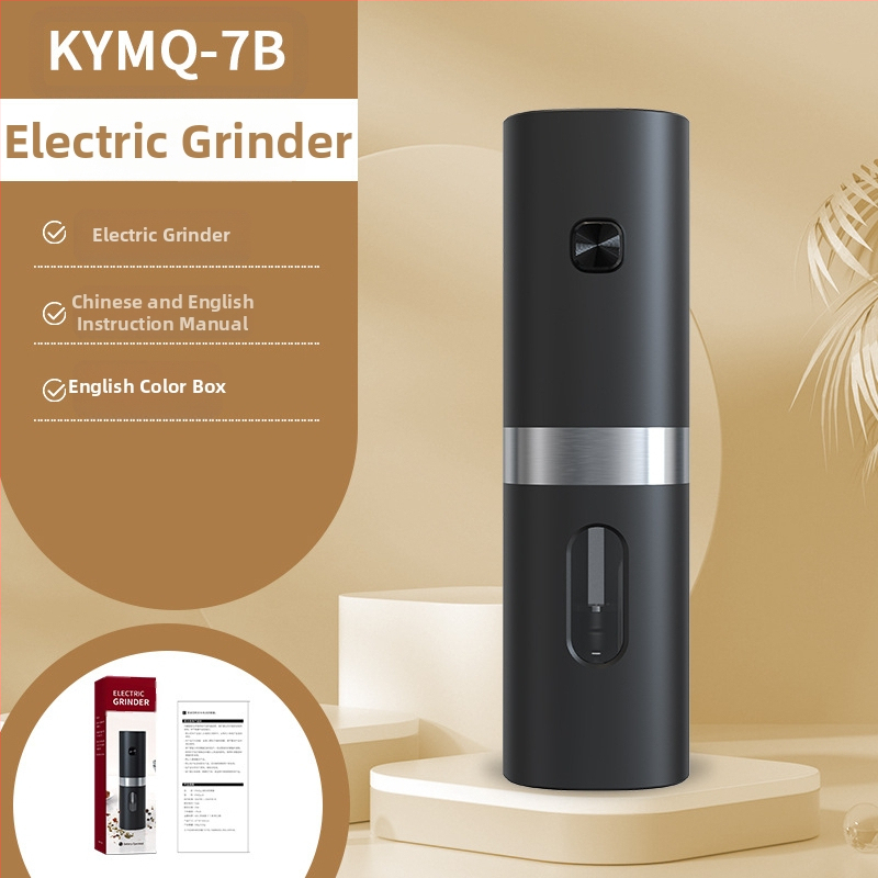 Производителите на Yuole могат да добавят LOGO кухненски артефакт трансгранична тенджера за готвене от неръждаема стомана с черен пипер, електрическа мелачка за пипер