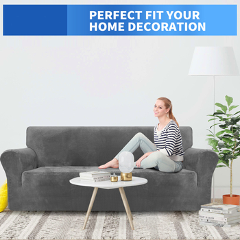 Tarpvalstybinis didmeninis naujas storas sidabrinės lapės aksominis sofos užvalkalas, viskas įskaičiuota, labai elastingas sofos pagalvėlės užvalkalas, minkštas, pilnai uždengtas sofos užvalkalas.