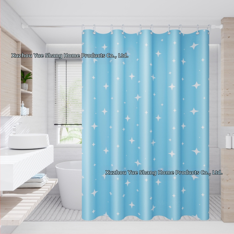 Dušikardin, spetsiaalne vannitoa vaheseina kardin vannitoa jaoks, augustamisvaba, lihtne paigaldada, veekindel, hallituskindel, privaatsuse kaitse