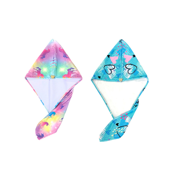 Vaikiška plaukų džiovinimo kepuraitė, sustorinta, vandenį sugerianti, greitai džiūstanti, minkšta plaukų džiovinimo rankšluostis, mikropluošto turbanas, miela kūdikio sutiktuvių kepuraitė