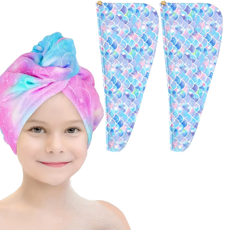 Vaikiška plaukų džiovinimo kepuraitė, sustorinta, vandenį sugerianti, greitai džiūstanti, minkšta plaukų džiovinimo rankšluostis, mikropluošto turbanas, miela kūdikio sutiktuvių kepuraitė
