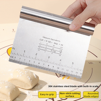 Roostevabast terasest nuudlilõikur soomusvorstipulbri kaabitsaga jahunuudlilõikur köögitarvete tööriist Amazoni kuum müük