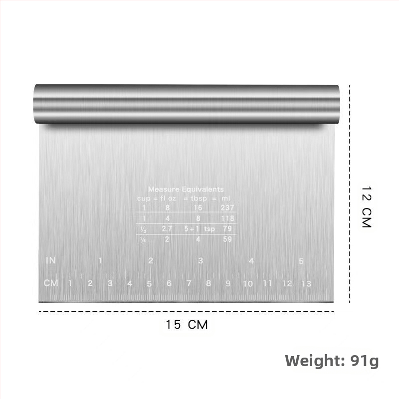 Roostevabast terasest nuudlilõikur soomusvorstipulbri kaabitsaga jahunuudlilõikur köögitarvete tööriist Amazoni kuum müük