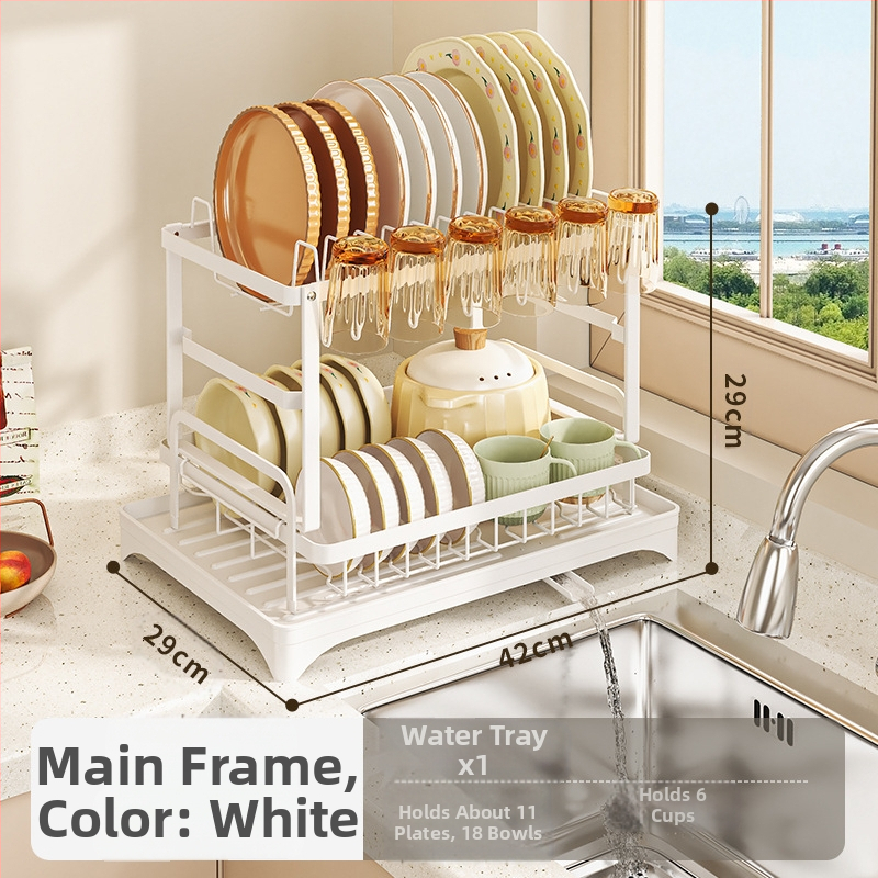 Tarpslankio virtuvės kriauklės lentynėlė, dubenėlių ir indų lentynėlė, dubenėlių ir indų laikymo lentynėlė, namų apyvokos dubenėlių ir lazdelių laikymo lentynėlė, peilių ir šakučių laikymo lentynėlė, stalviršio džiovinimo dubenėlių lentynėlė.