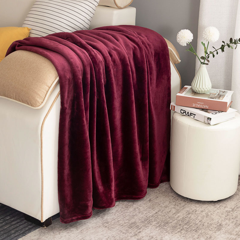 Kevadine, suvine, sügisene ja talvine paksendatud flanelltekk 300g tekk kahepoolne korallfliisist voodipesu lina uinakutekk kinketekk