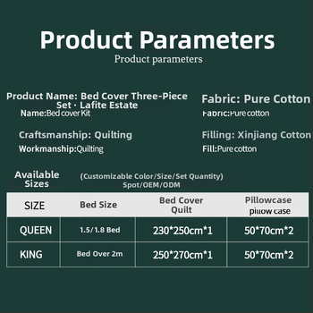 „Pinli“ namų tekstilės užsienio prekybos medvilninis lovos užtiesalas, trijų dalių komplektas, amerikietiškos imitacijos antklodė, spausdinta medvilninė oro kondicionavimo antklodė