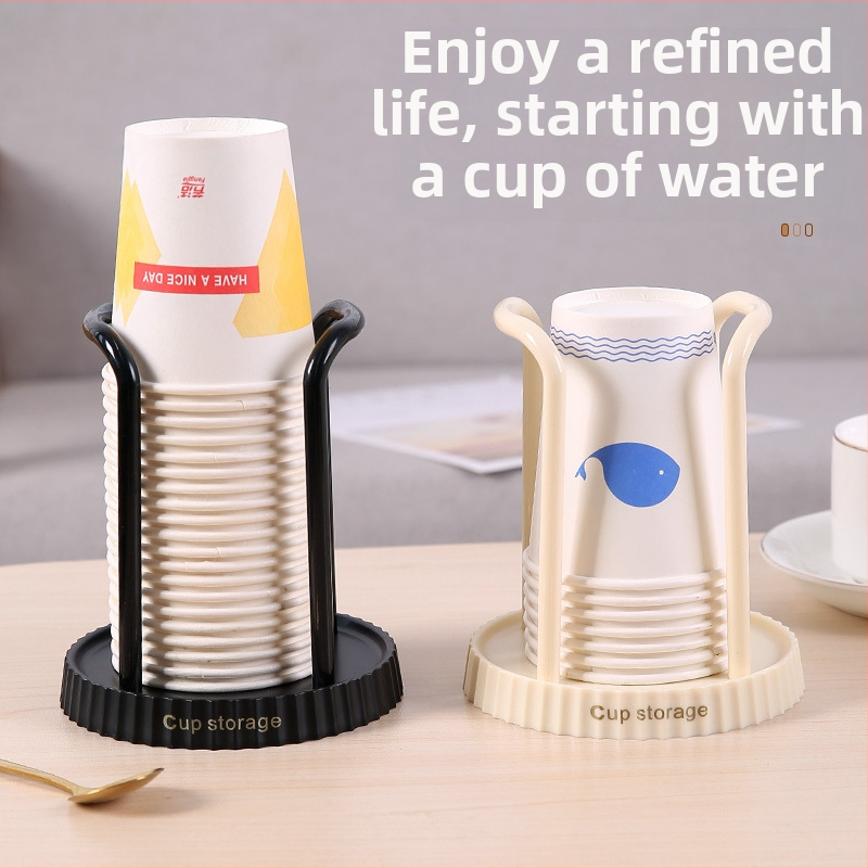 Стойка за съхранение на чаши за еднократна употреба, диспенсър за вода за домакинство, специално място, държач за хартиени чаши, настолен стелаж за съхранение на чаши