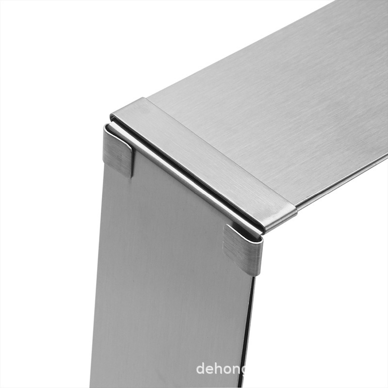 Suur roostevabast terasest reguleeritav teleskoopaktiivsusega pikk ruudukujuline vahukoogi rõngasvorm hulgimüük