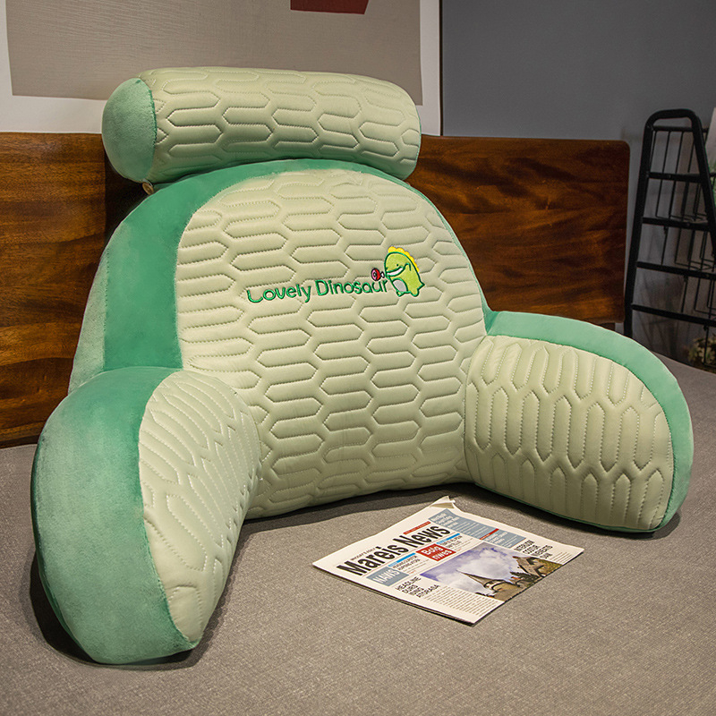 LaTeX voodipehmendus pehme kott vöötoe padi suur seljatugi diivanipadi voodi eemaldatav ja pestav mängimine mobiiltelefoni lugemine