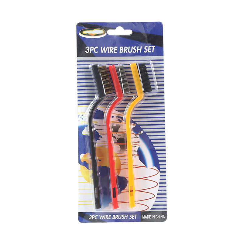 Raktáron gáztűzhely tisztítókefe konyhai kellékek konyhai ventilátor tűzhelykefe tisztítóeszközök acéldrót kis kefe öltöny