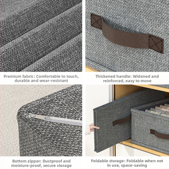 Daiktadėžės skyrius drabužiams, namų apyvokos reikmenims, organizavimui, daugiafunkcis stalčius, trys viename apatiniai, kojinės, laikymo artefaktas