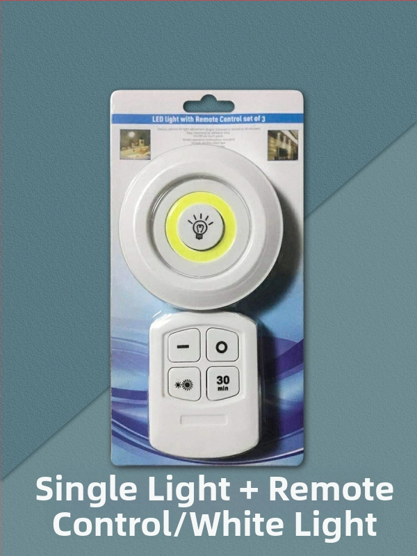 Juhtmevaba puldiga öölamp LED-loominguline minivalgusti majapidamiskapi valgusti üks lohistamine kolm avariivalgustit