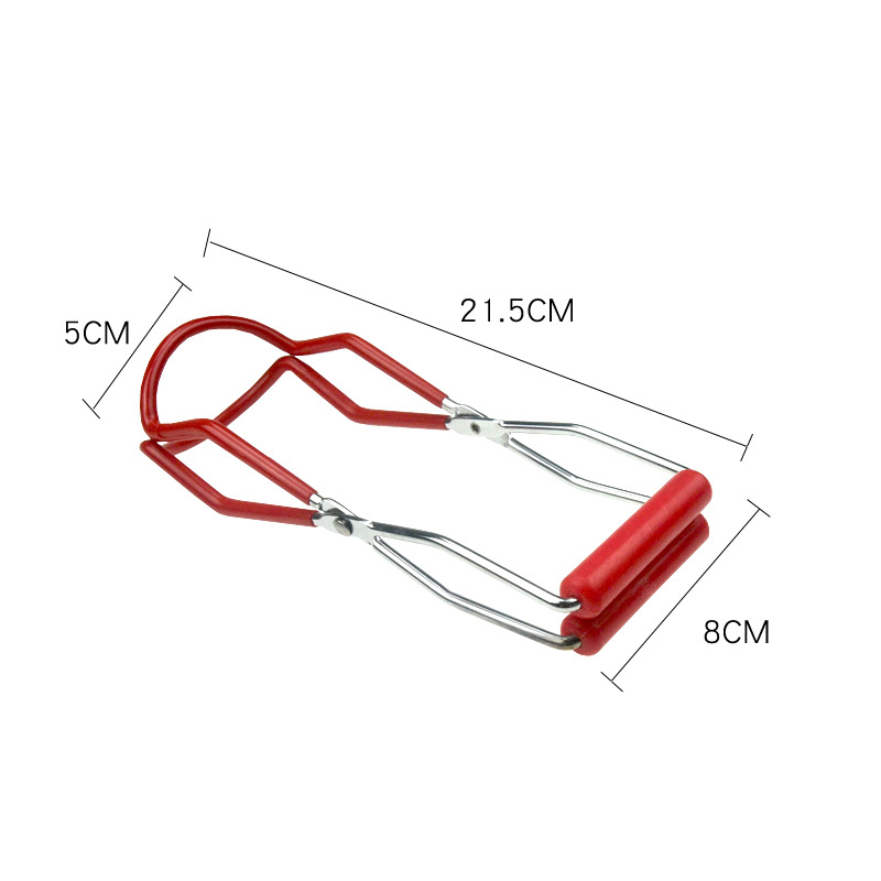 Tehase kohapealne purgiklamber majapidamises kasutatavale põletusvastasele tõsteplaadi klambrile köögividinatele laia suuga suletud purgipudeliklamber