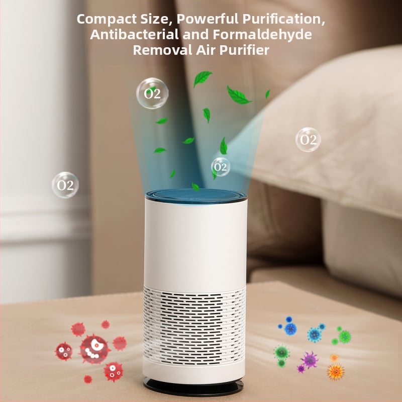 Naujas automobilio oro valytuvas USB, be formaldehido stalinio oro mini aromaterapijos rūkymo neigiamų jonų valytuvo