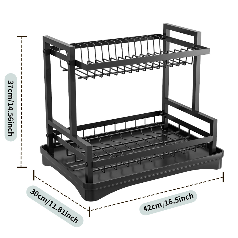 Virtuvės kriauklė, stalviršio džiovyklė, indų laikiklis, džiovinimo krepšelių laikiklis, spintelė, peilių ir šakučių laikiklis, stalo įrankiai, indų laikymo laikiklis