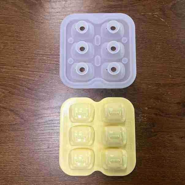Mielas kačių ledo padėklas, 4 dalių maistinės kokybės silikoninis ledo formelis, viskio vyno ledo ritulys, sandėlyje, didmeninė prekyba