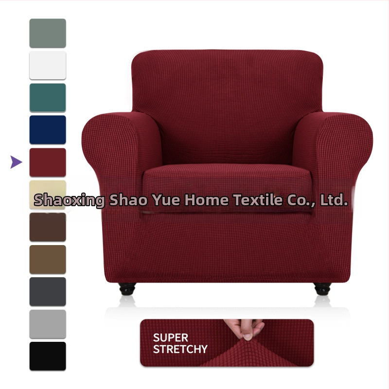 Търговия на едро Amazon Fleece Калъф за диван All-inclusive еластична удебелена едноцветна възглавница за диван Four Seasons платнена възглавница за диван