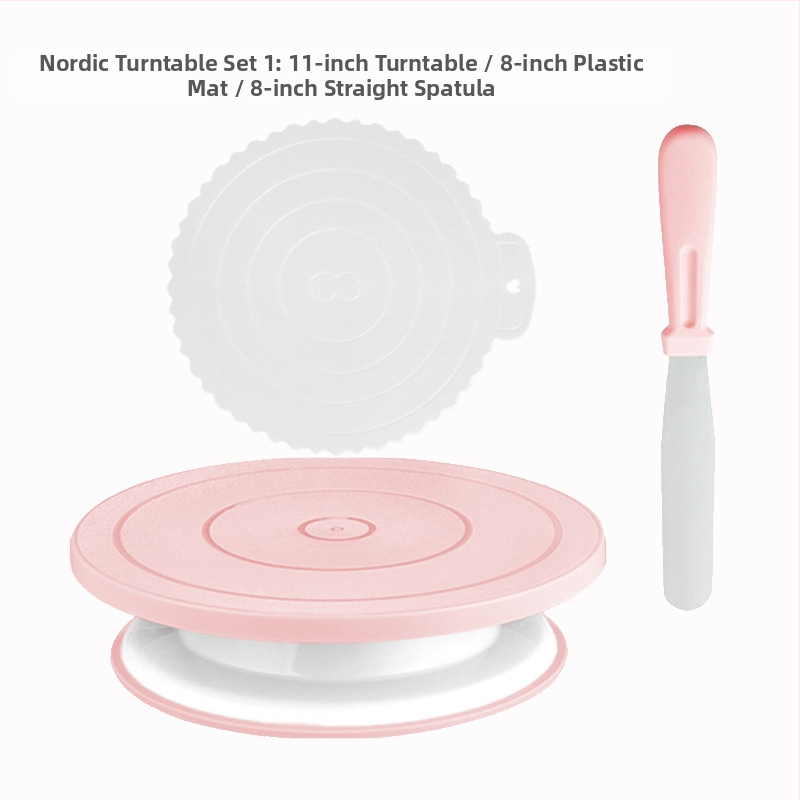 Libisemiskindel koogi pöördalus pöörleva laua kaunistuslaua ülikond koogi pöördalus kook ise-tee küpsetamisvahendid