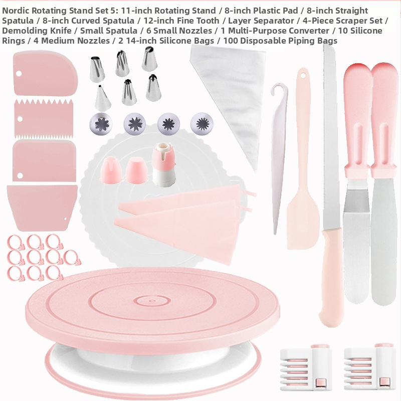 Libisemiskindel koogi pöördalus pöörleva laua kaunistuslaua ülikond koogi pöördalus kook ise-tee küpsetamisvahendid