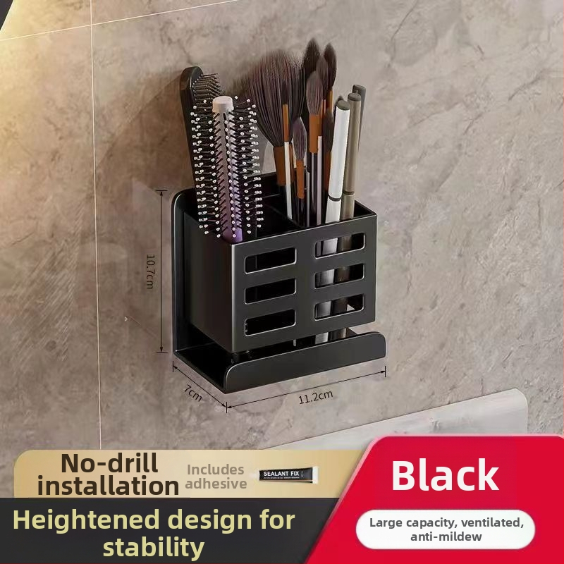 Vonios kambario šukų lentynėlė, tualetas be skylių, prie sienos tvirtinamas tualetas, kosmetinis skustuvas, dantų šepetėlis, dantų pastos laikymo cilindras