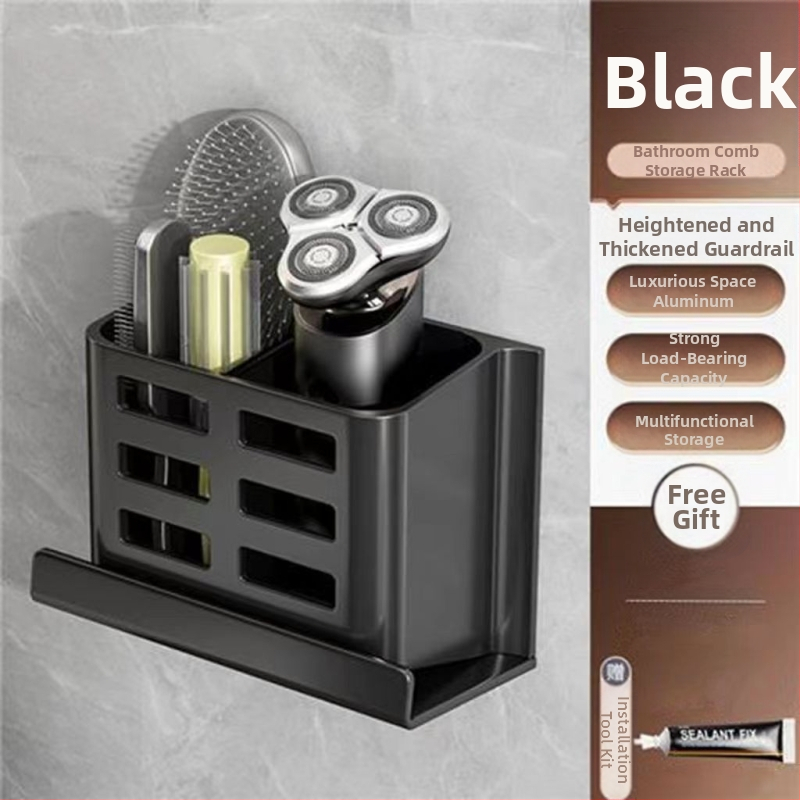 Vonios kambario šukų lentynėlė, tualetas be skylių, prie sienos tvirtinamas tualetas, kosmetinis skustuvas, dantų šepetėlis, dantų pastos laikymo cilindras