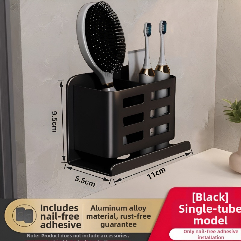 Vonios kambario šukų lentynėlė, tualetas be skylių, prie sienos tvirtinamas tualetas, kosmetinis skustuvas, dantų šepetėlis, dantų pastos laikymo cilindras