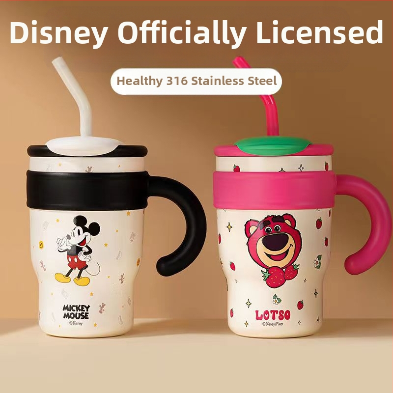 Sanrio Hello Kitty Maruko Big Mac термос чаша със сламка сладка висококачествена чаша за вода чаша за кола с лед