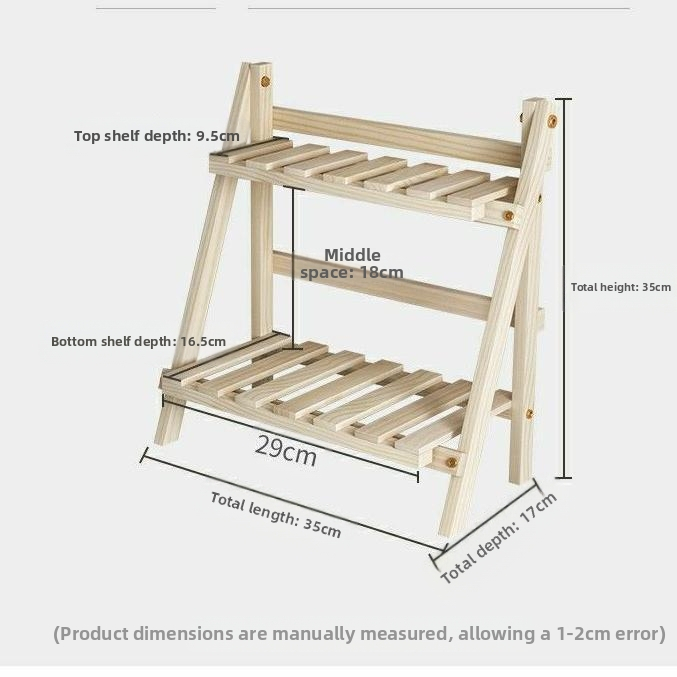 Стелаж за съхранение Ins, обикновен стелаж за съхранение на плот, органайзер за съхранение на бюро в общежитие, двуслоен стелаж за съхранение на дървени трупи