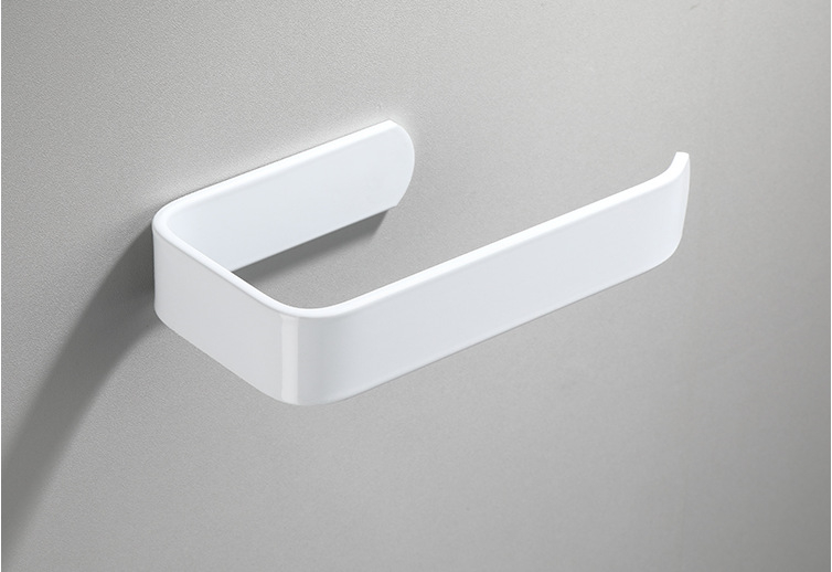 Loominguline tualettpaberi hoidja, augustamata vannitoa paberrull, seinale riputatav must, Nordic Simple, paksendatud hoiuriiul