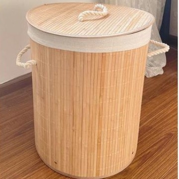 Nešvarių drabužių krepšelis, didmeninė prekyba, karšto bambuko laikymo dėžė, medvilnės ir lino laikymo dėžė, nešvarių drabužių krepšelis namams, vaikų žaislų laikymo kibiras