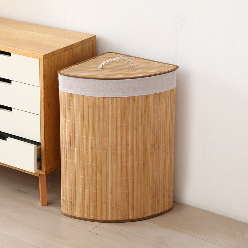 Nešvarių drabužių krepšelis, didmeninė prekyba, karšto bambuko laikymo dėžė, medvilnės ir lino laikymo dėžė, nešvarių drabužių krepšelis namams, vaikų žaislų laikymo kibiras