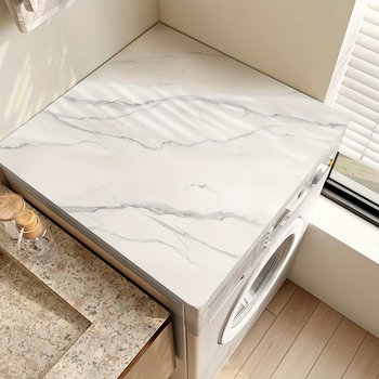 Skalbimo mašinos būgno dangčio kilimėlis, stalviršio apsauginis kilimėlis, paprastas marmurinis universalus užvalkalas, rankšluostis, namų šaldytuvo apsauginis kilimėlis nuo saulės