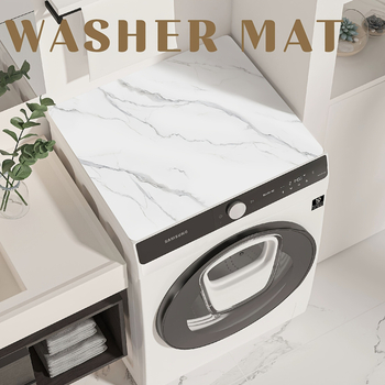 Skalbimo mašinos būgno dangčio kilimėlis, stalviršio apsauginis kilimėlis, paprastas marmurinis universalus užvalkalas, rankšluostis, namų šaldytuvo apsauginis kilimėlis nuo saulės