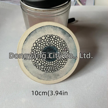 Комплект от 6 подложки за чаши с плодови мотиви, термоустойчиви, неплъзгащи се и декоративни, подходящи за домашен офис.