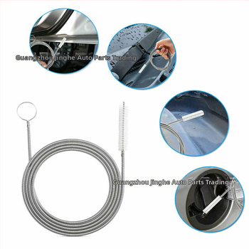 150 cm ilgio lankstus automobilių drenažo gilinimo įrankis stoglangio valymui su matiniu šepečiu