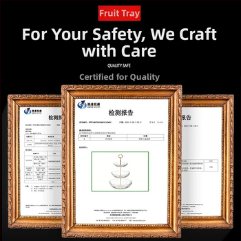 Buitinė daugiasluoksnė vaisių lėkštė Naujųjų metų svetainės užkandžių saldainių lėkštė maistinė popietės arbata desertas deserto demonstravimo lėkštė