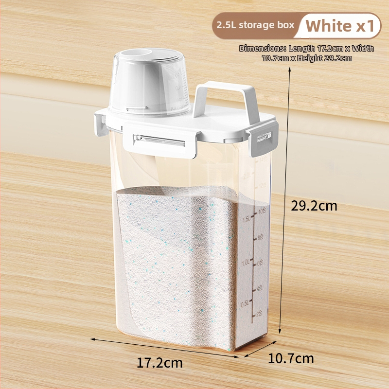 Buitinis skalbimo miltelių laikymo kibiras, didelis, mažas, plastikinis, su dangteliu, sandarus, drėgmei atsparus, šlapių skalbinių skysčio laikymo bakas su nešiojamu žiedu