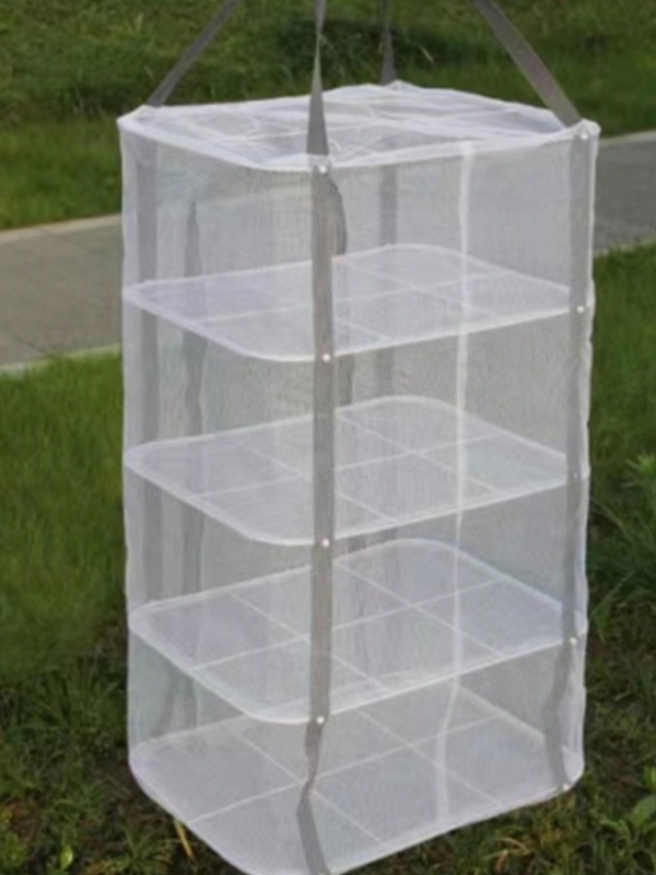 Valge kuivatusvõrk, päikesekuivatusvõrk, uus kokkupandav kuivatuspuur, kalakuivatusvõrk, kuivatusvõrk, köögiviljakuivatusvõrk, kärbsekindel puur