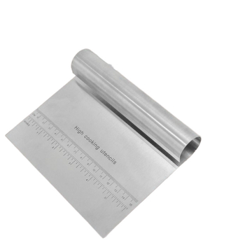 Naujas nerūdijančio plieno grandiklis, pjovimo peilis, garuose virtos bandelės ryžių makaronų tešlai, nugos grandiklis, daugiafunkcis virtuvės kepimo įrankis